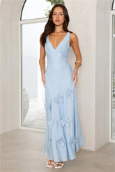 Juicy Floral Maxi Dress Yellow