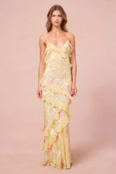 Rialto Summer Heirloom Print Dress