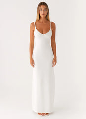 Anastasia Maxi Dress - Ivory
