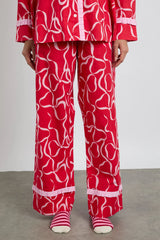 antonia pj set- red bows