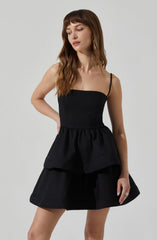 Leola Tiered Skater Mini Dress