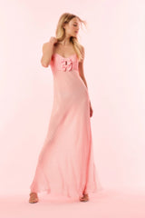 Bellby Polkadot Bow Gown