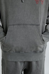 hayley hoodie - grey wash