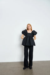 ALMA | TOP STRIA MATELASS… BLACK