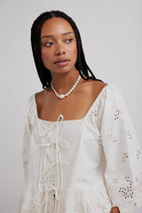 lana blouse - broderie