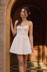 Fenna Textured Corset Mini Dress