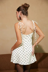 Ilona Polka Dot Mini Dress