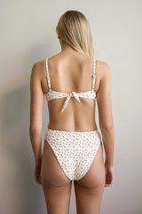 Seashore High Waist Cheeky Bikini Bottom