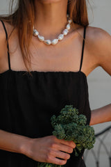 The Linen Spaghetti Dress