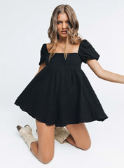 Lorna Romper Black