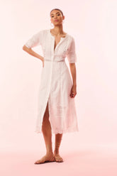 Francilla Cotton Midi Dress