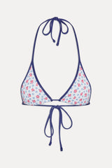 Paradise Halter Bikini Top - Wild Rose