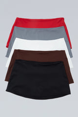 Micro Mini Stretch Skirt. 5-pack