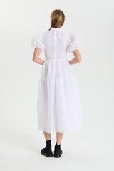KELLY | DRESS POSY MATELASS… WHITE