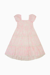 Girls Muriella Cotton Toile Print Dress
