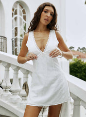 Adelana Mini Dress White