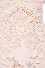 Revoires Crochet Maxi Dress