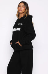 Ready To Go Oversized Hoodie Black