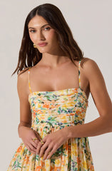 Bubble Floral Mini Dress