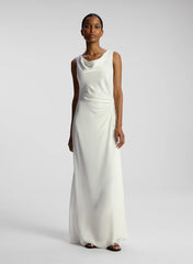 Ophelia Satin Maxi Dress