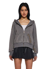 Dirty Daylight Crop Hoodie