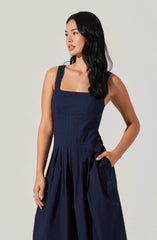 Aeryn Pleated Wide Leg Jumpsuit