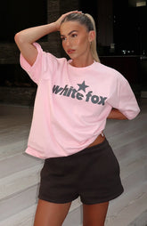 From The Archives Charli Oversized Tee Pink