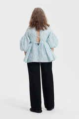 JERRY | TOP GRASMERE MATELASS… AQUA