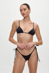 Lumia Triangle Bikini Top - Black