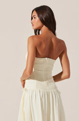 Zori Strapless Maxi Dress