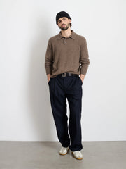 Jacob Polo Sweater In Cashmere