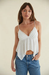 Ivy Mesh Babydoll Cami