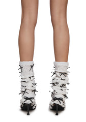 Paris Dreams Leg Warmer Heels