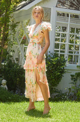 Emporia Floral Tiered Maxi Dress