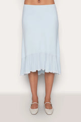 Low Rise Dainty Midi Skirt