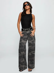 Majesty Tie Back Bodysuit Black