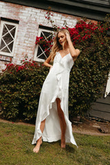 Esmerelda Ruffle Trim Maxi Dress