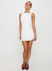 Yumiko Romper White Petite