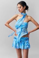 Chiffon Wrap Around Top