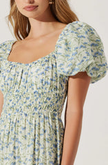 Florentina Floral Tiered Maxi Dress