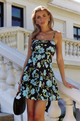 Dreamy Details Mini Dress Black