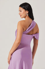 Cersei One Shoulder Midi Dress