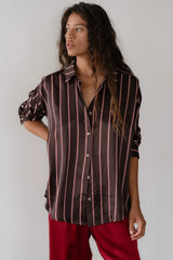 The Silk Pinstripe Shirt