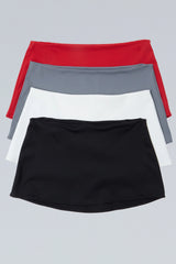 Micro Mini Stretch Skirt. 4-pack