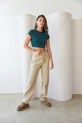 Drew High-Rise Wide Leg Jeans