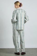 felix twill trouser - wallpaper floral