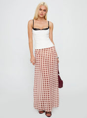 Renaissance Corset Lace Top White / Black