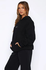 Core Essentials Oversized Hoodie Black