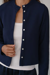 The Box Weave Stretch Cardi