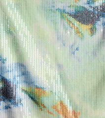 Twist And Sparkle Tube Sequin Mini Dress